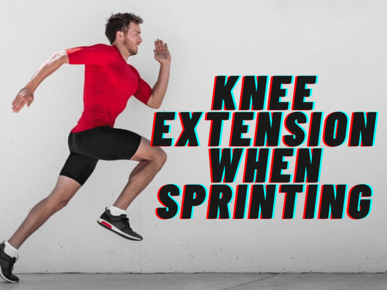 Knee Extension When Sprinting | What To Train To Get Faster