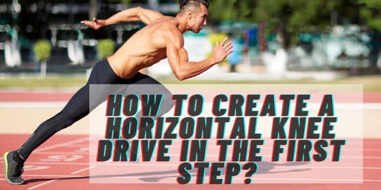 How to Create Horizontal Knee Drive in First Step?