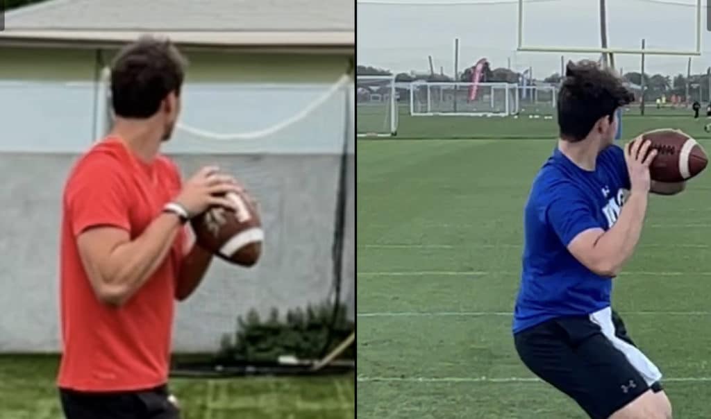 Throwing a Football: Bring Your Throwing Arm Back